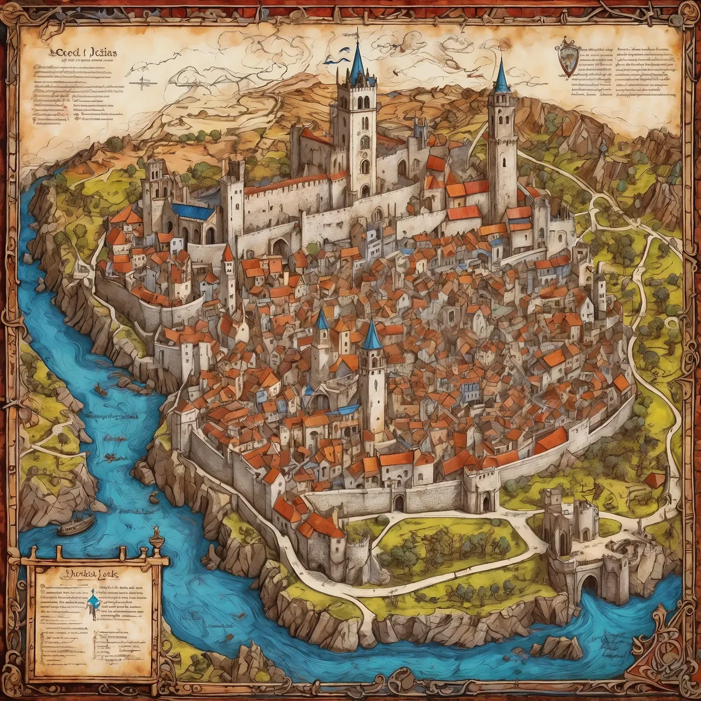 Mapa a systém světa The High Tribunal