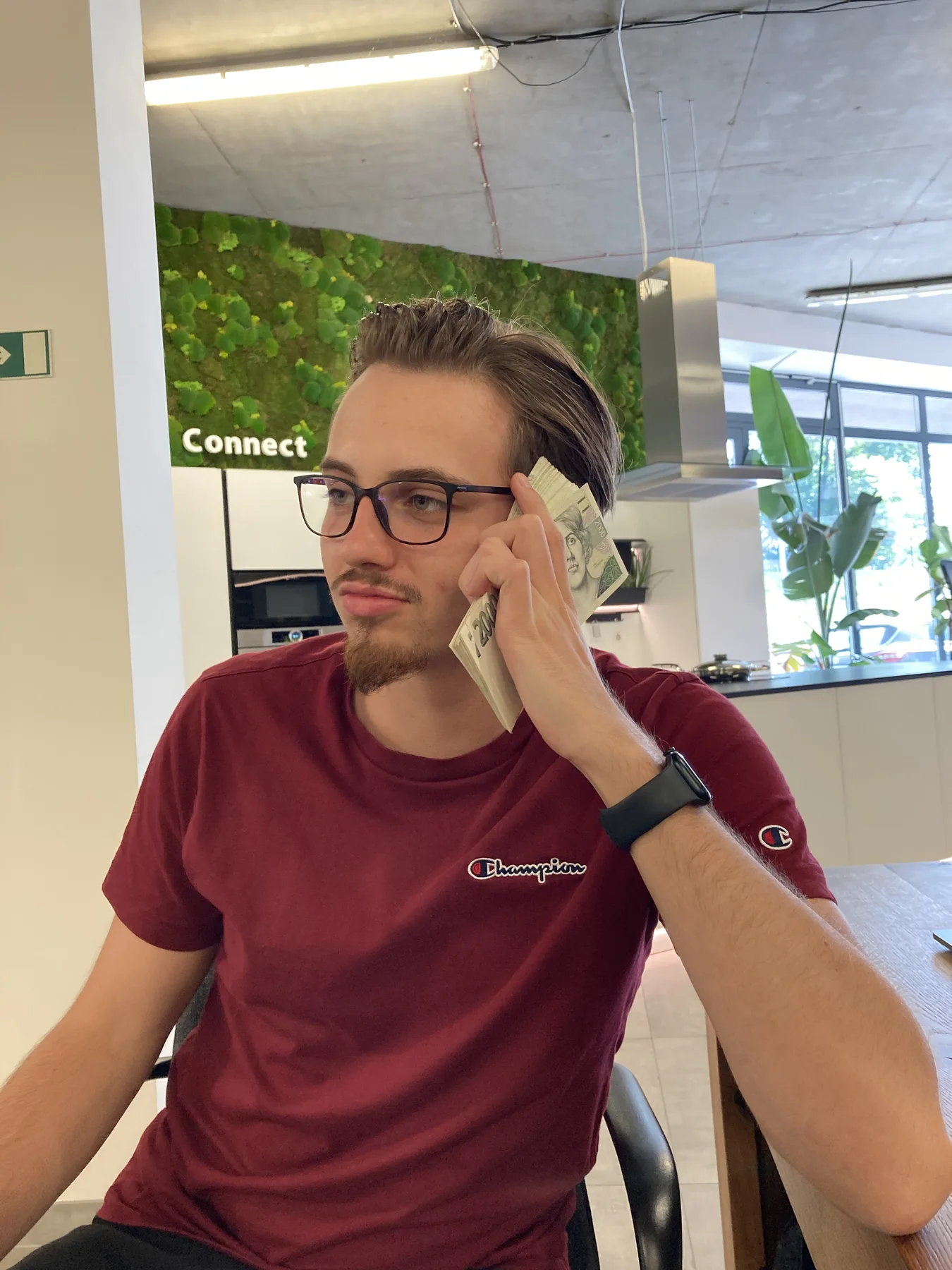 David během živé produktové konzultace